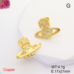 F6E405244vbmb-L017  Fashion Copper Earrings