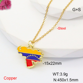 F6N301045aajl-L017  Fashion Copper Necklace