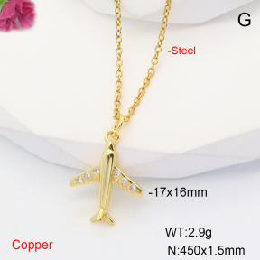 F6N407706avja-L017  Fashion Copper Necklace