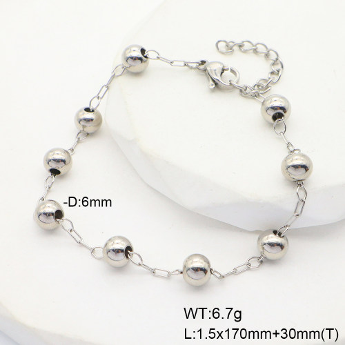 6B2004238ablb-908  Stainless Steel Bracelet