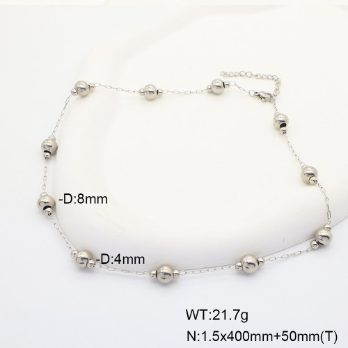 6N2004755ahjb-908  Stainless Steel Necklace