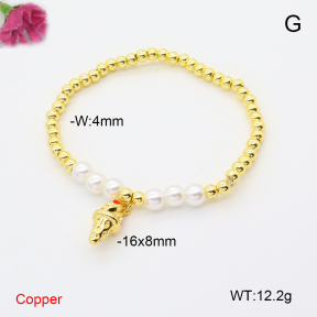 F6B300884vbmb-L017  Fashion Copper Bracelet