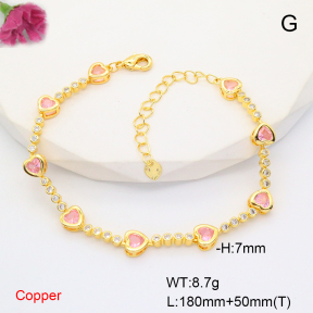 F6B406257vbpb-L017  Fashion Copper Bracelet