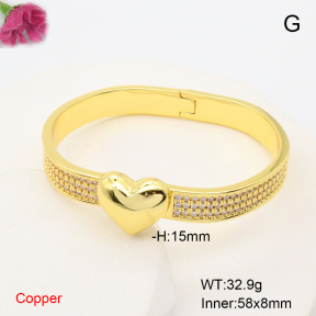 F6BA40172vhov-L017  Fashion Copper Bangle