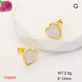 F6E301841vbmb-L017  Fashion Copper Earrings