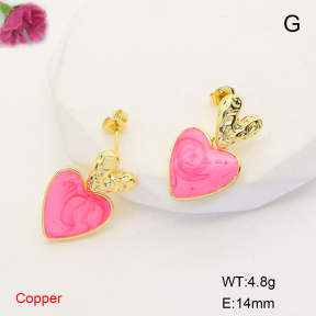 F6E301842vbmb-L017  Fashion Copper Earrings