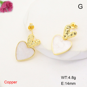 F6E301843vbmb-L017  Fashion Copper Earrings