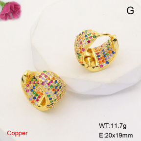 F6E405264bhva-L017  Fashion Copper Earrings