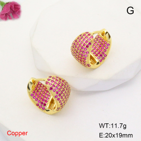 F6E405265bhva-L017  Fashion Copper Earrings