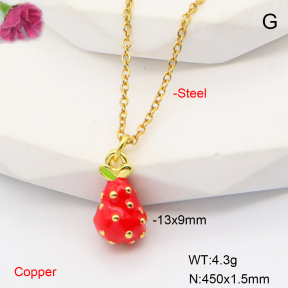 F6N301053aajl-L017  Fashion Copper Necklace