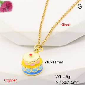 F6N301056aajl-L017  Fashion Copper Necklace