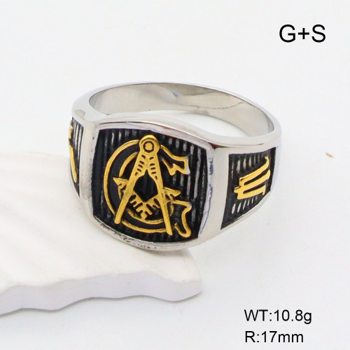 GER001126bhva-241  7-15#  Stainless Steel Ring