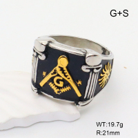 GER001127bhva-241  7-15#  Stainless Steel Ring