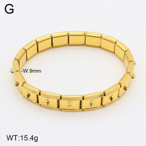 2B2003181bbov-434  Stainless Steel Bracelet