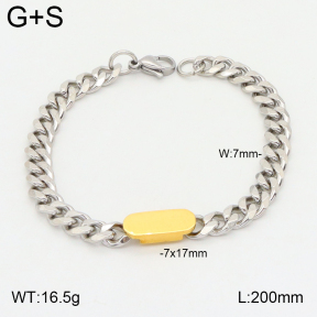 2B2003098bbov-452  Stainless Steel Bracelet