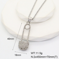 GEN001475bhbo-226  Stainless Steel Necklace