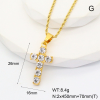 GEN001480bhbo-226  Stainless Steel Necklace