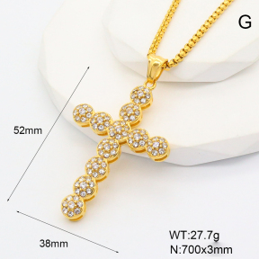 GEN001490bhjo-226  Stainless Steel Necklace