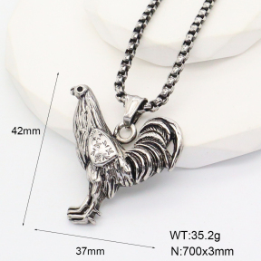 GEN001536bboo-226  Stainless Steel Necklace