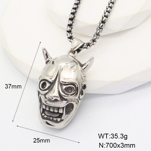 GEN001541bboo-226  Stainless Steel Necklace