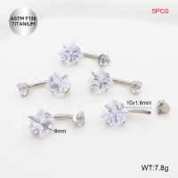 Tbr300005alil-P01  Titanium Navel Piercing / Berry Rings