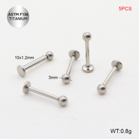 Tla100003vbnl-P01  Titanium Labret Piercing