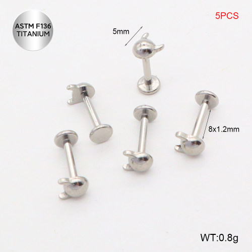 Tla100012ajil-P01  Titanium Labret Piercing