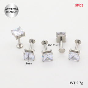 Tla100015ajil-P01  Titanium Labret Piercing