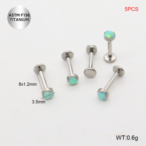 Tla100026aiil-P01  Titanium Labret Piercing&Tragus /Cartilage Studs