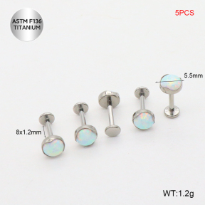 Tla100028ajvb-P01  Titanium Labret Piercing&Tragus /Cartilage Studs