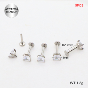 Tla100033aiol-P01  Titanium Labret Piercing