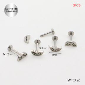 Tla100041akil-P01  Titanium Labret Piercing