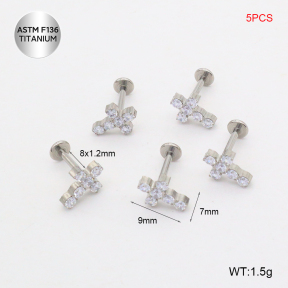 Ttc400014akil-P01  Titanium Tragus /Cartilage Studs