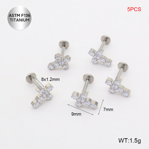 Ttc400014akil-P01  Titanium Tragus /Cartilage Studs