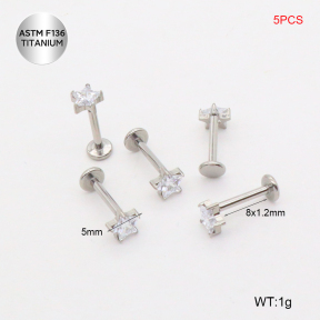 Ttc400020aknl-P01  Titanium Tragus /Cartilage Studs