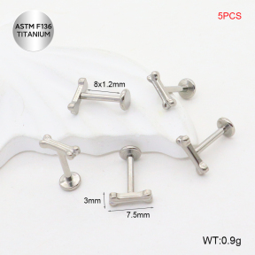 Ttc400030akil-P01  Titanium Tragus /Cartilage Studs