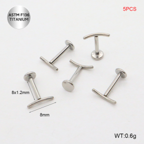 Ttc400033bhil-P01  Titanium Tragus /Cartilage Studs