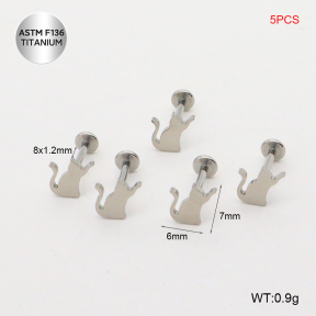 Ttc400041aknl-P01  Titanium Tragus /Cartilage Studs