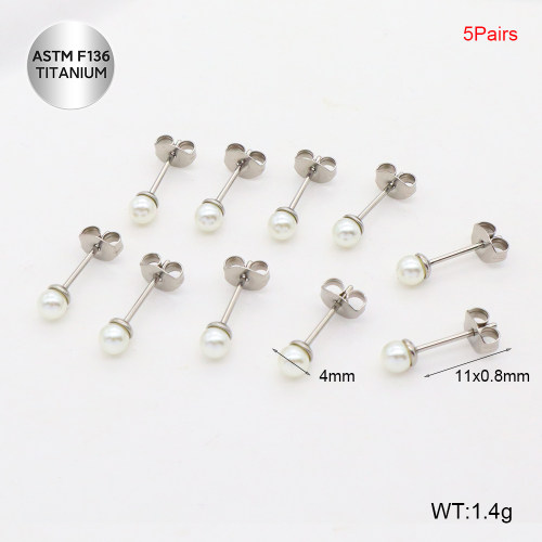 Ttc400045ajvb-P01  Titanium Tragus /Cartilage Studs