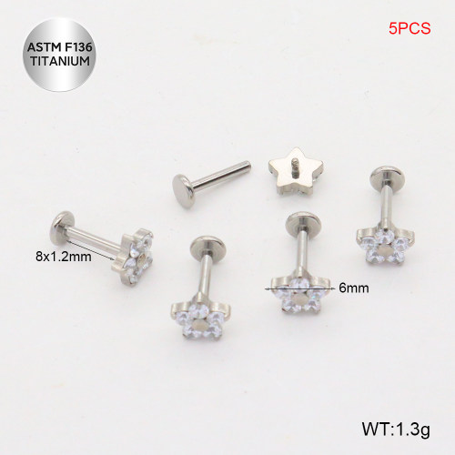 Ttc400052akil-P01  Titanium Tragus /Cartilage Studs