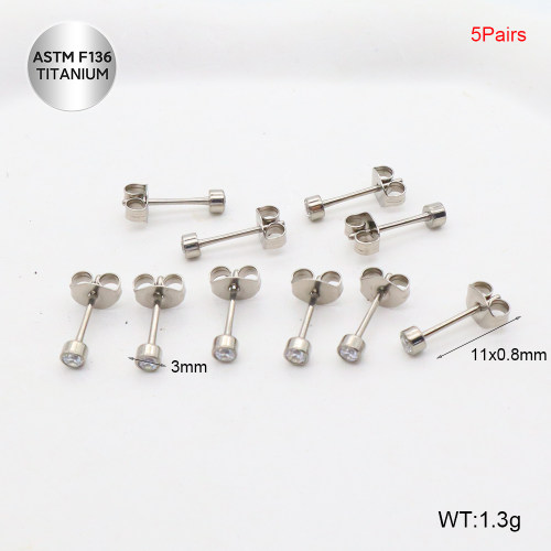 Ttc400053ajil-P01  Titanium Tragus /Cartilage Studs