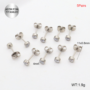 Ttc400054ajlv-P01  Titanium Tragus /Cartilage Studs