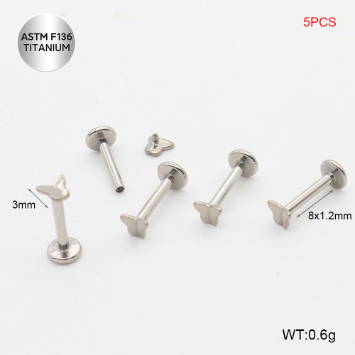 Ttc400058bika-P01  Titanium Tragus /Cartilage Studs