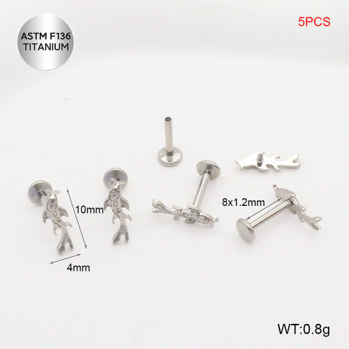 Ttc400060amaa-P01  Titanium Tragus /Cartilage Studs