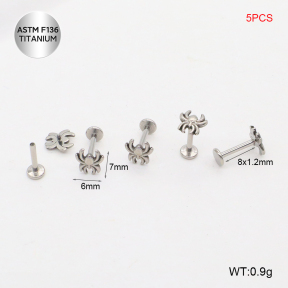 Ttc400061bika-P01  Titanium Tragus /Cartilage Studs