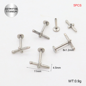 Ttc400062bika-P01  Titanium Tragus /Cartilage Studs