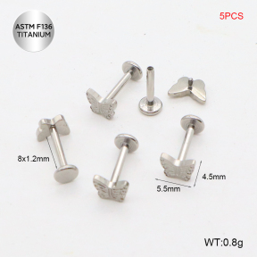 Ttc400069bika-P01  Titanium Tragus /Cartilage Studs