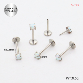 Ttc400072ainl-P01  Titanium Tragus /Cartilage Studs