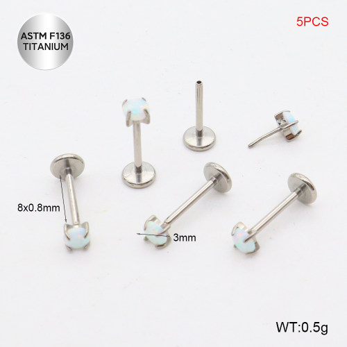 Ttc400072ainl-P01  Titanium Tragus /Cartilage Studs