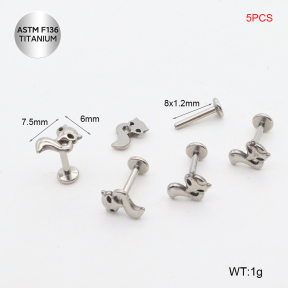 Ttc400073vhnl-P01  Titanium Tragus /Cartilage Studs